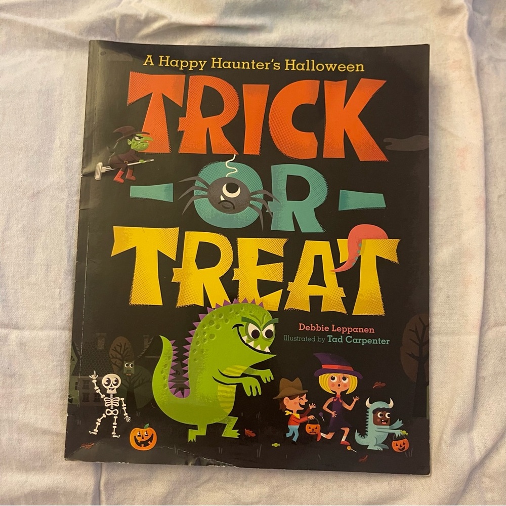 Scholastic Trick or Treat Book - Black, Green, Orange